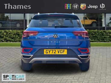 SPOTICAR Volkswagen T-roc 1.5 Tsi Style Euro 6 (s/s) 5dr Used Car - Suv Petrol Blue - Tunbridge Wells - 1200524353_5