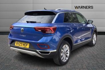 SPOTICAR Volkswagen T-roc 1.5 Tsi Style Dsg Euro 6 (s/s) 5dr Used Car - Suv Petrol Blue - Gloucester - 1200525239_4