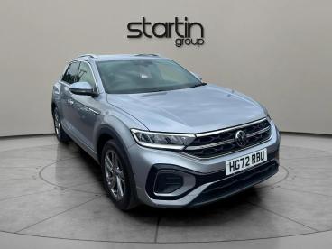 SPOTICAR Volkswagen T-roc 2.0 Tdi R-line Euro 6 (s/s) 5dr Used Car - Suv Diesel Silver - Redditch - 1200529404_1