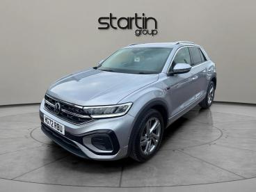SPOTICAR Volkswagen T-roc 2.0 Tdi R-line Euro 6 (s/s) 5dr Used Car - Suv Diesel Silver - Redditch - 1200529404_3