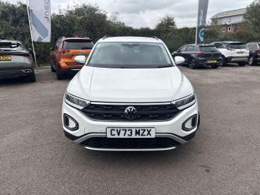 SPOTICAR Volkswagen T-roc 1.0 Tsi Life Euro 6 (s/s) 5dr Used Car - Suv Petrol White - Bridgend - 1200534063_2
