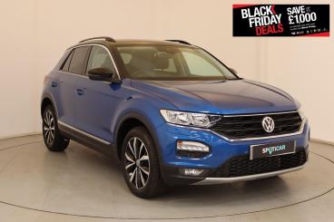 SPOTICAR Volkswagen T-roc 1.5 Tsi Evo Design Euro 6 (s/s) 5dr Used Car - Suv Petrol Blue - Wellingborough - 1200536786_1