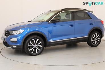 SPOTICAR Volkswagen T-roc 1.5 Tsi Evo Design Euro 6 (s/s) 5dr Used Car - Suv Petrol Blue - Wellingborough - 1200536786_4