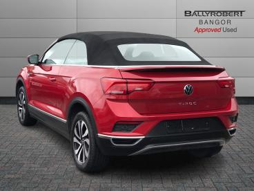 SPOTICAR Volkswagen T-roc 1.0 Tsi Active Cabriolet Euro 6 (s/s) 2dr Used Car - Suv Petrol Red - Bangor - 1200537001_2