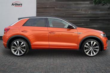 SPOTICAR Volkswagen T-roc 2.0 Tsi R-line Dsg 4motion Euro 6 (s/s) 5dr Used Car - Suv Petrol Orange - Oswestry - 1200560080_2