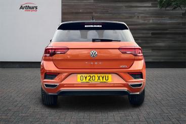 SPOTICAR Volkswagen T-roc 2.0 Tsi R-line Dsg 4motion Euro 6 (s/s) 5dr Used Car - Suv Petrol Orange - Oswestry - 1200560080_4