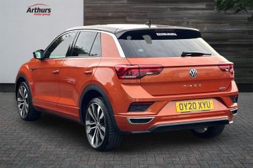 SPOTICAR Volkswagen T-roc 2.0 Tsi R-line Dsg 4motion Euro 6 (s/s) 5dr Used Car - Suv Petrol Orange - Oswestry - 1200560080_5