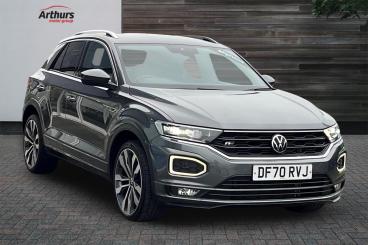 SPOTICAR Volkswagen T-roc 1.5 Tsi Evo R-line Euro 6 (s/s) 5dr Used Car - Suv Petrol Grey - Wrexham - 1200566770_1