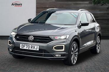 SPOTICAR Volkswagen T-roc 1.5 Tsi Evo R-line Euro 6 (s/s) 5dr Used Car - Suv Petrol Grey - Wrexham - 1200566770_3