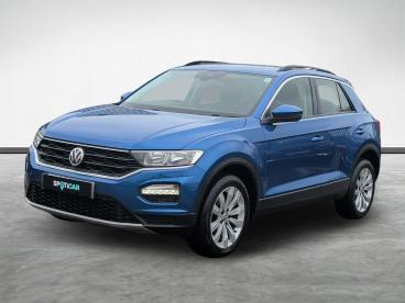 SPOTICAR Volkswagen T-roc 1.5 Tsi Evo Se Euro 6 (s/s) 5dr Used Car - Suv Petrol Blue - Northallerton - 1200567388_3