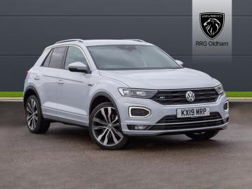 SPOTICAR Volkswagen T-roc 2.0 Tdi R-line Dsg Euro 6 (s/s) 5dr Used Car - Suv Diesel Silver - Oldham - 1200569204_1