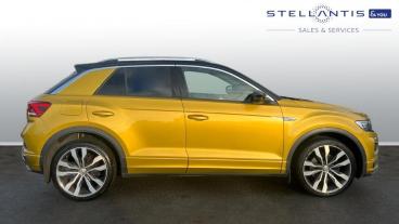 SPOTICAR Volkswagen T-roc 1.5 Tsi Evo R-line Euro 6 (s/s) 5dr Used Car - Suv Petrol Yellow - Stockport - 1200570043_2
