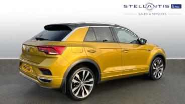 SPOTICAR Volkswagen T-roc 1.5 Tsi Evo R-line Euro 6 (s/s) 5dr Used Car - Suv Petrol Yellow - Stockport - 1200570043_4