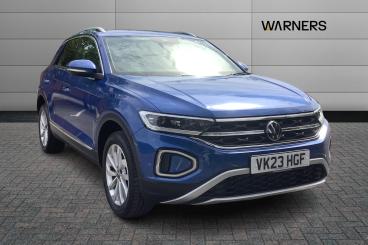 SPOTICAR Volkswagen T-roc 1.5 Tsi Style Dsg Euro 6 (s/s) 5dr Used Car - Suv Petrol Blue - Gloucester - 1200579251_1