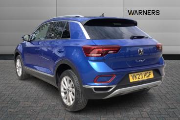 SPOTICAR Volkswagen T-roc 1.5 Tsi Style Dsg Euro 6 (s/s) 5dr Used Car - Suv Petrol Blue - Gloucester - 1200579251_3