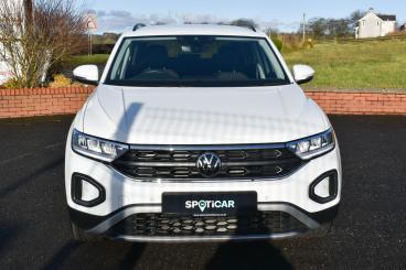 SPOTICAR Volkswagen T-roc 1.0 Tsi Match Euro 6 (s/s) 5dr Used Car - Suv Petrol White - Ballymena County Antrim - 1200579590_2