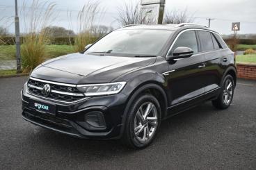 SPOTICAR Volkswagen T-roc 1.5 Tsi R-line Euro 6 (s/s) 5dr Used Car - Suv Petrol Black - Ballymena County Antrim - 1200579613_4
