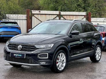 SPOTICAR Volkswagen T-roc 2.0 Tdi Sel Dsg Euro 6 (s/s) 5dr Used Car - Suv Diesel Black - Pontypridd - 1200594014_3