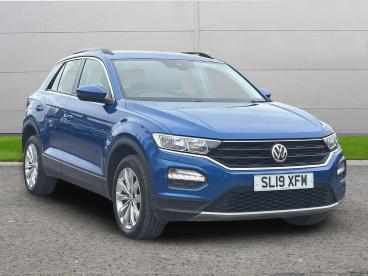 SPOTICAR Volkswagen T-roc 1.6 Tdi Se Euro 6 (s/s) 5dr Used Car - Suv Diesel Blue - Selby - 1200594956_1