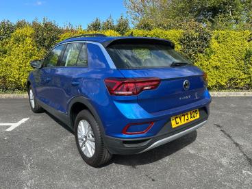 SPOTICAR Volkswagen T-roc 1.0 Tsi Life Euro 6 (s/s) 5dr Used Car - Suv Petrol Blue - Llangefni - 1200595705_2