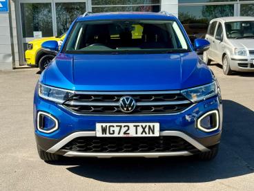 SPOTICAR Volkswagen T-roc 1.5 Tsi Style Euro 6 (s/s) 5dr Used Car - Suv Petrol Blue - Chippenham - 1200598497_2