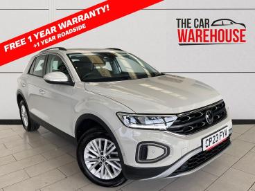 SPOTICAR Volkswagen T-roc 1.0 Tsi Life Euro 6 (s/s) 5dr Used Car - Suv Petrol Grey - Bridgend - 1200600509_1