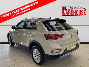 SPOTICAR Volkswagen T-roc 1.0 Tsi Life Euro 6 (s/s) 5dr Used Car - Suv Petrol Grey - Bridgend - 1200600509_2