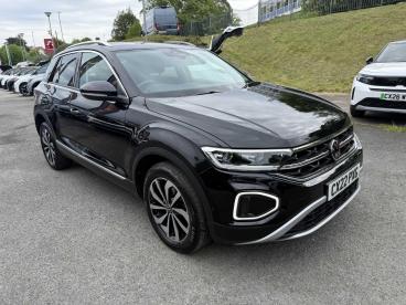 SPOTICAR Volkswagen T-roc 1.5 Tsi Style Euro 6 (s/s) 5dr Used Car - Suv Petrol Black - Colwyn Bay - 1200601340_1