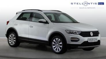 SPOTICAR Volkswagen T-roc 1.5 Tsi Evo Se Euro 6 (s/s) 5dr Used Car - Suv Petrol White - Coventry - 1200602364_1
