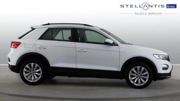 SPOTICAR Volkswagen T-roc 1.5 Tsi Evo Se Euro 6 (s/s) 5dr Used Car - Suv Petrol White - Coventry - 1200602364_4