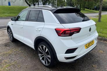 SPOTICAR Volkswagen T-roc 1.5 Tsi Evo R-line Dsg Euro 6 (s/s) 5dr Used Car - Suv Petrol White - Bridgend - 1200604354_3