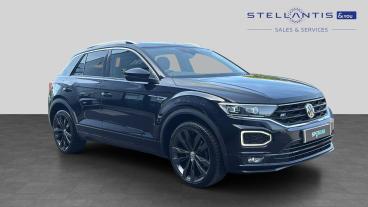 SPOTICAR Volkswagen T-roc 1.5 Tsi Evo R-line Dsg Euro 6 (s/s) 5dr Used Car - Suv Petrol Black - Bristol - 1200604729_1