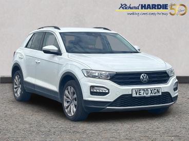 SPOTICAR Volkswagen T-roc 1.5 Tsi Evo Se Euro 6 (s/s) 5dr Used Car - Suv Petrol White - Ashington - 1200615150_1