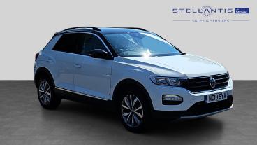 SPOTICAR Volkswagen T-roc 1.0 Tsi Design Euro 6 (s/s) 5dr Used Car - Suv Petrol White - Sale - 1200616428_1