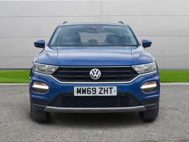 SPOTICAR Volkswagen T-roc 1.5 Tsi Evo Se Euro 6 (s/s) 5dr Used Car - Suv Petrol Blue - Selby - 1200617835_2