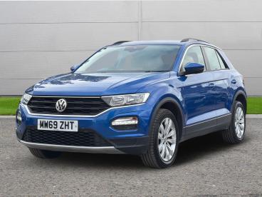 SPOTICAR Volkswagen T-roc 1.5 Tsi Evo Se Euro 6 (s/s) 5dr Used Car - Suv Petrol Blue - Selby - 1200617835_3