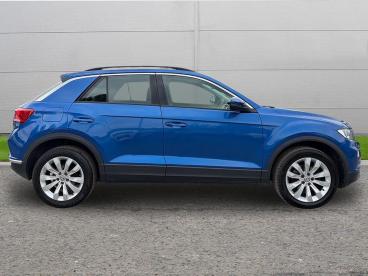 SPOTICAR Volkswagen T-roc 1.5 Tsi Evo Se Euro 6 (s/s) 5dr Used Car - Suv Petrol Blue - Selby - 1200617835_4