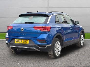 SPOTICAR Volkswagen T-roc 1.5 Tsi Evo Se Euro 6 (s/s) 5dr Used Car - Suv Petrol Blue - Selby - 1200617835_5