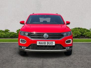 SPOTICAR Volkswagen T-roc 1.5 Tsi Evo Sel Euro 6 (s/s) 5dr Used Car - Suv Petrol Red - Ashford - 1200618744_3