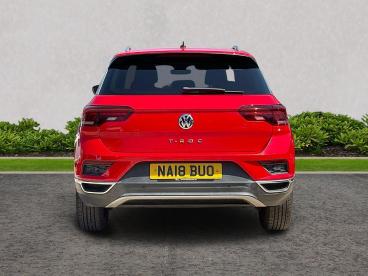 SPOTICAR Volkswagen T-roc 1.5 Tsi Evo Sel Euro 6 (s/s) 5dr Used Car - Suv Petrol Red - Ashford - 1200618744_4