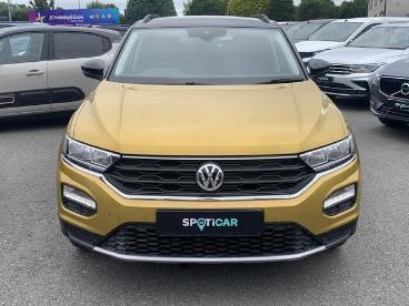 SPOTICAR Volkswagen T-roc 1.5 Tsi Evo Design Euro 6 (s/s) 5dr Used Car - Suv Petrol Yellow - Eglinton - 1200619909_2