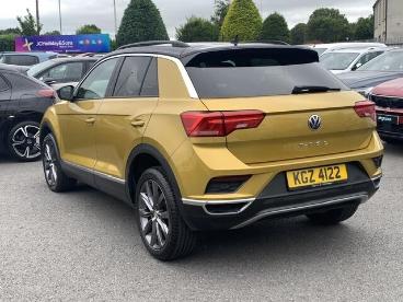 SPOTICAR Volkswagen T-roc 1.5 Tsi Evo Design Euro 6 (s/s) 5dr Used Car - Suv Petrol Yellow - Eglinton - 1200619909_4