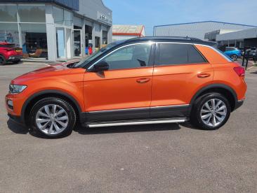 SPOTICAR Volkswagen T-roc 1.6 Tdi Design Euro 6 (s/s) 5dr Used Car - Suv Diesel Orange - Bridgend - 1200620492_5