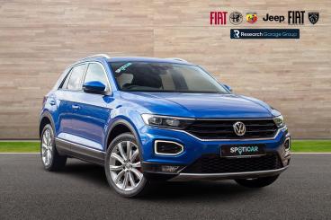 SPOTICAR Volkswagen T-roc 2.0 Tdi Sel Dsg Euro 6 (s/s) 5dr Used Car - Suv Diesel Blue - Nuneaton - 1200621367_1