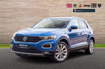 SPOTICAR Volkswagen T-roc 2.0 Tdi Sel Dsg Euro 6 (s/s) 5dr Used Car - Suv Diesel Blue - Nuneaton - 1200621367_2