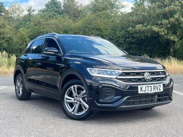 SPOTICAR Volkswagen T-roc 1.5 Tsi R-line Dsg Euro 6 (s/s) 5dr Used Car - Suv Petrol Black - Kidlington - 1200624599_1