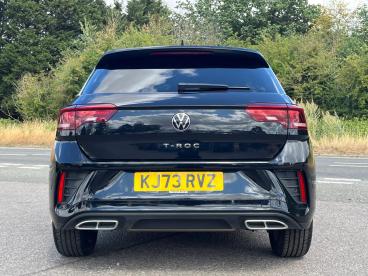 SPOTICAR Volkswagen T-roc 1.5 Tsi R-line Dsg Euro 6 (s/s) 5dr Used Car - Suv Petrol Black - Kidlington - 1200624599_4