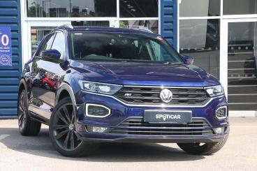 SPOTICAR Volkswagen T-roc 1.6 Tdi R-line Euro 6 (s/s) 5dr Used Car - Suv Diesel Blue - Lichfield - 1200628010_1
