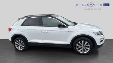 SPOTICAR Volkswagen T-roc 1.0 Tsi Design Euro 6 (s/s) 5dr Used Car - Suv Petrol White - Salford - 1200628766_2