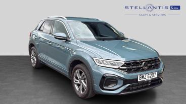 SPOTICAR Volkswagen T-roc 1.5 Tsi R-line Dsg Euro 6 (s/s) 5dr Used Car - Suv Petrol Blue - Sheffield - 1200631502_1